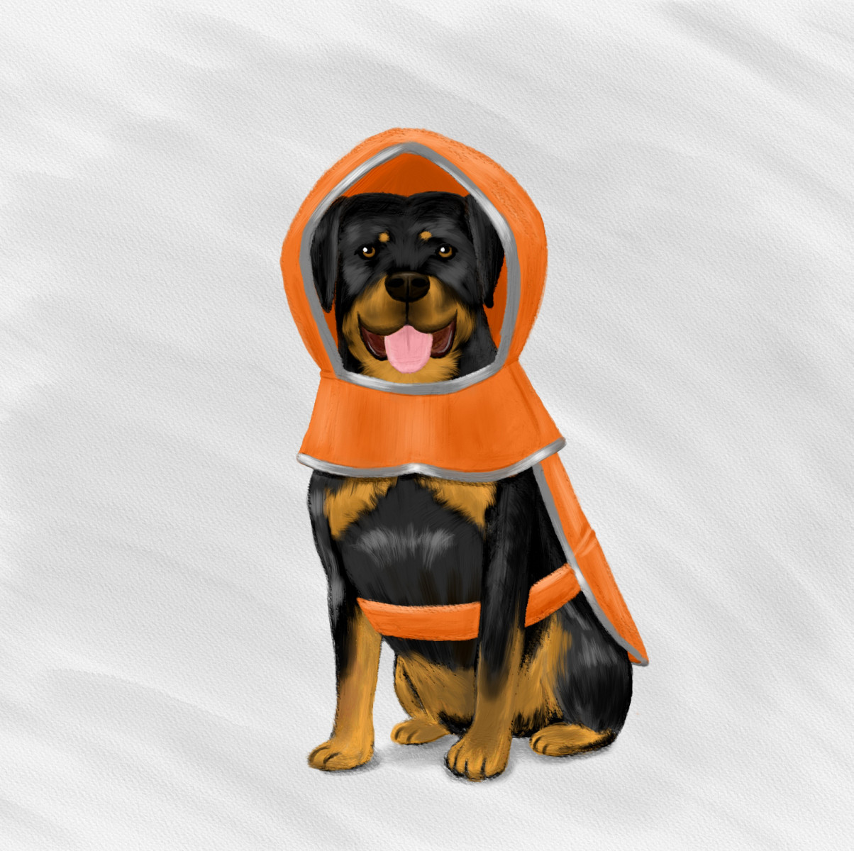 rottweiler raincoat