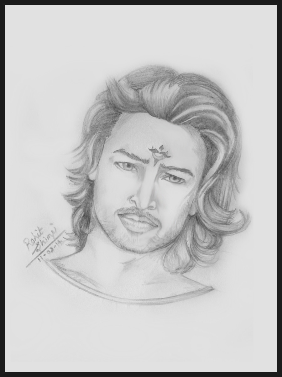 Sketch of Arjuna Alter : r/grandorder