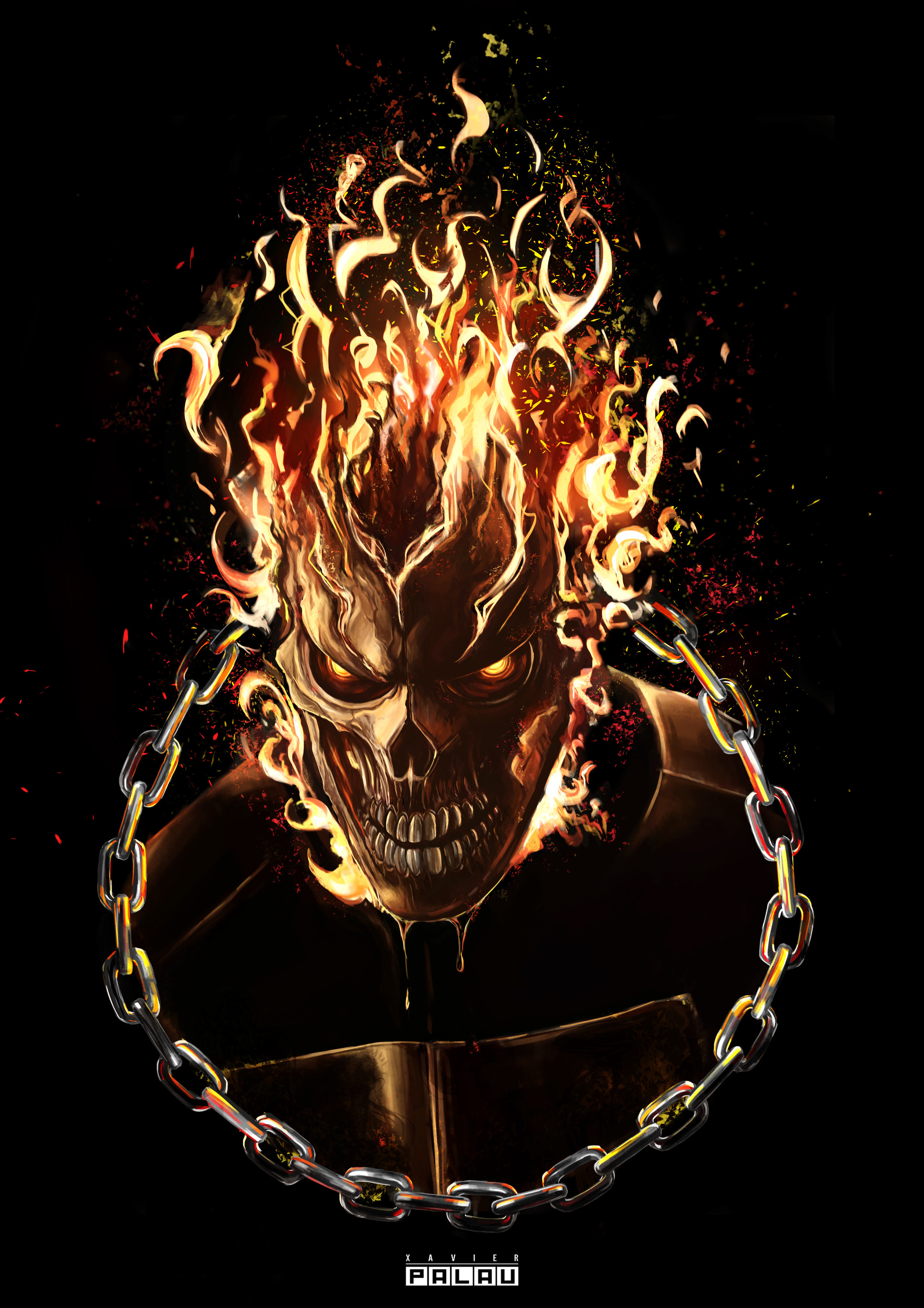 My title logo concept for 'Ghost Rider' movie. : r/marvelstudios