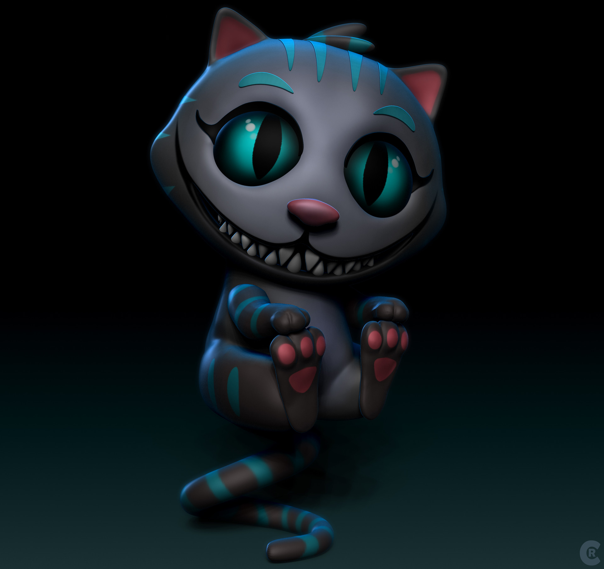 Artstation Cheshire Cat Carlos E Reynoso