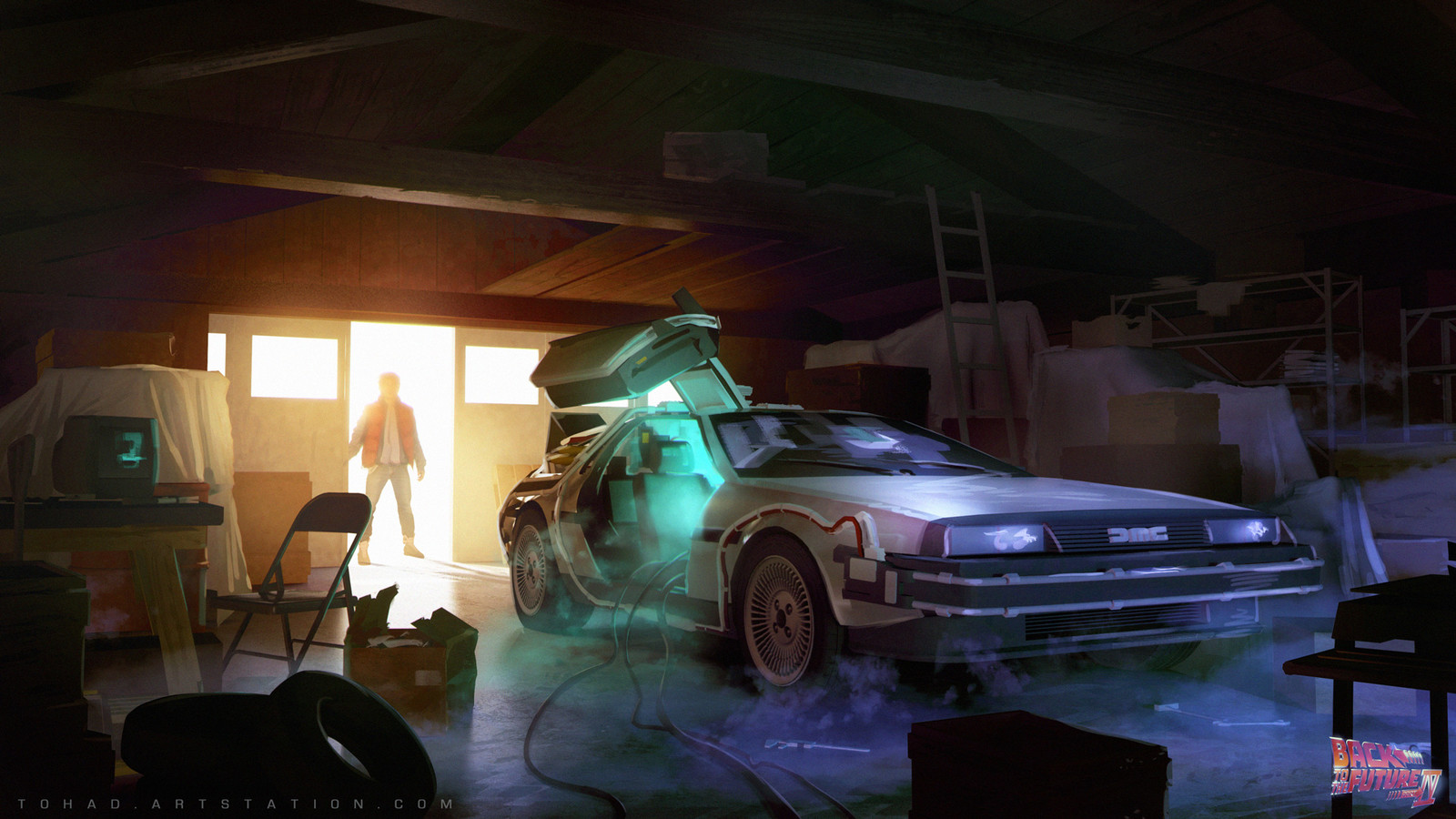 Back to Future 4 garage concept