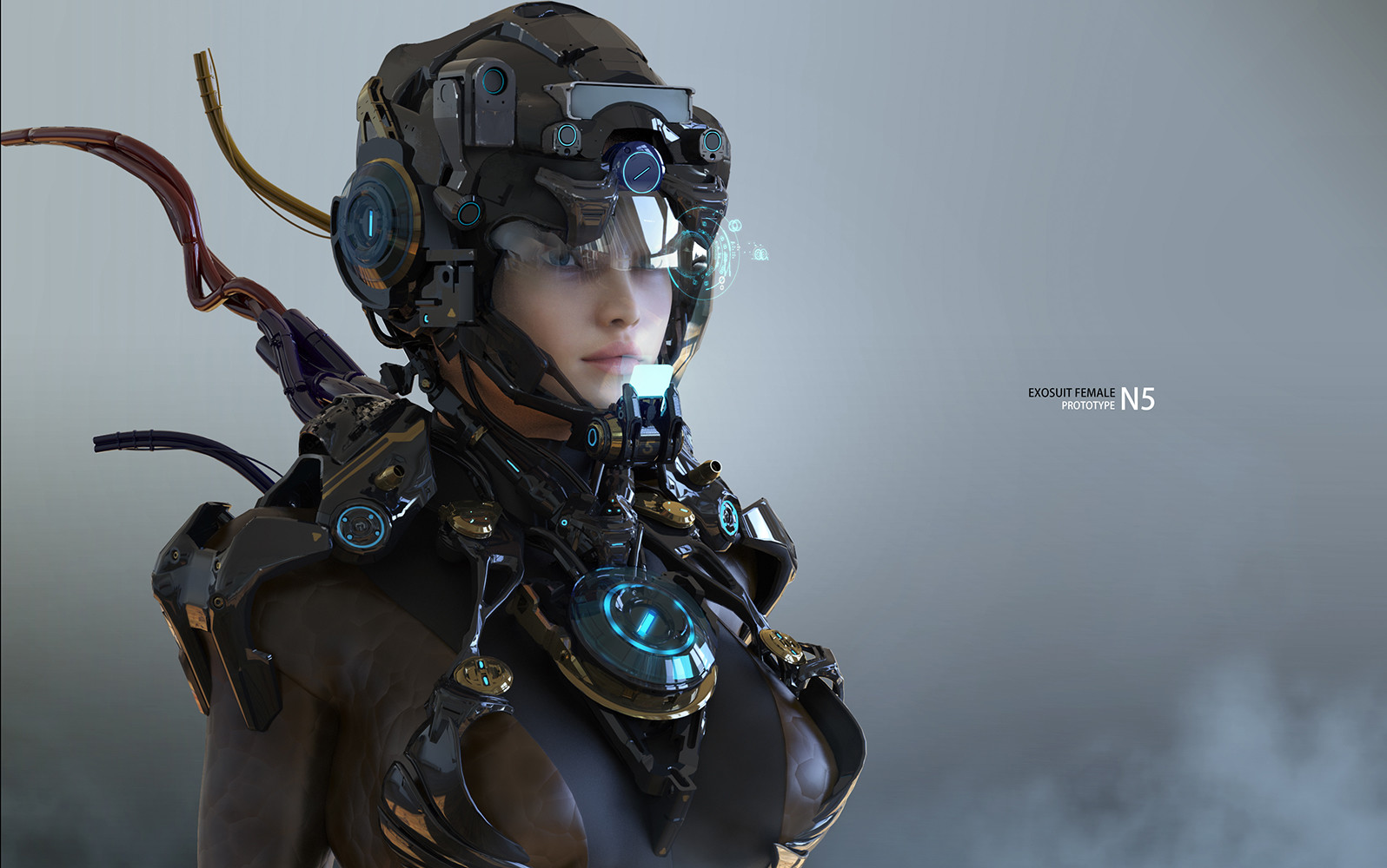 Artstation female pilot