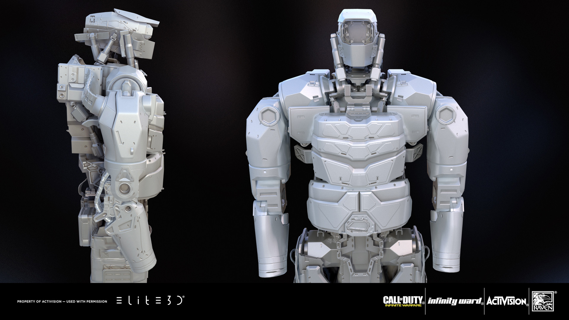 Artstation Call Of Duty Infinite Warfare Sdf Assault Unit C8 And Ethan Characters Elite3d Studio