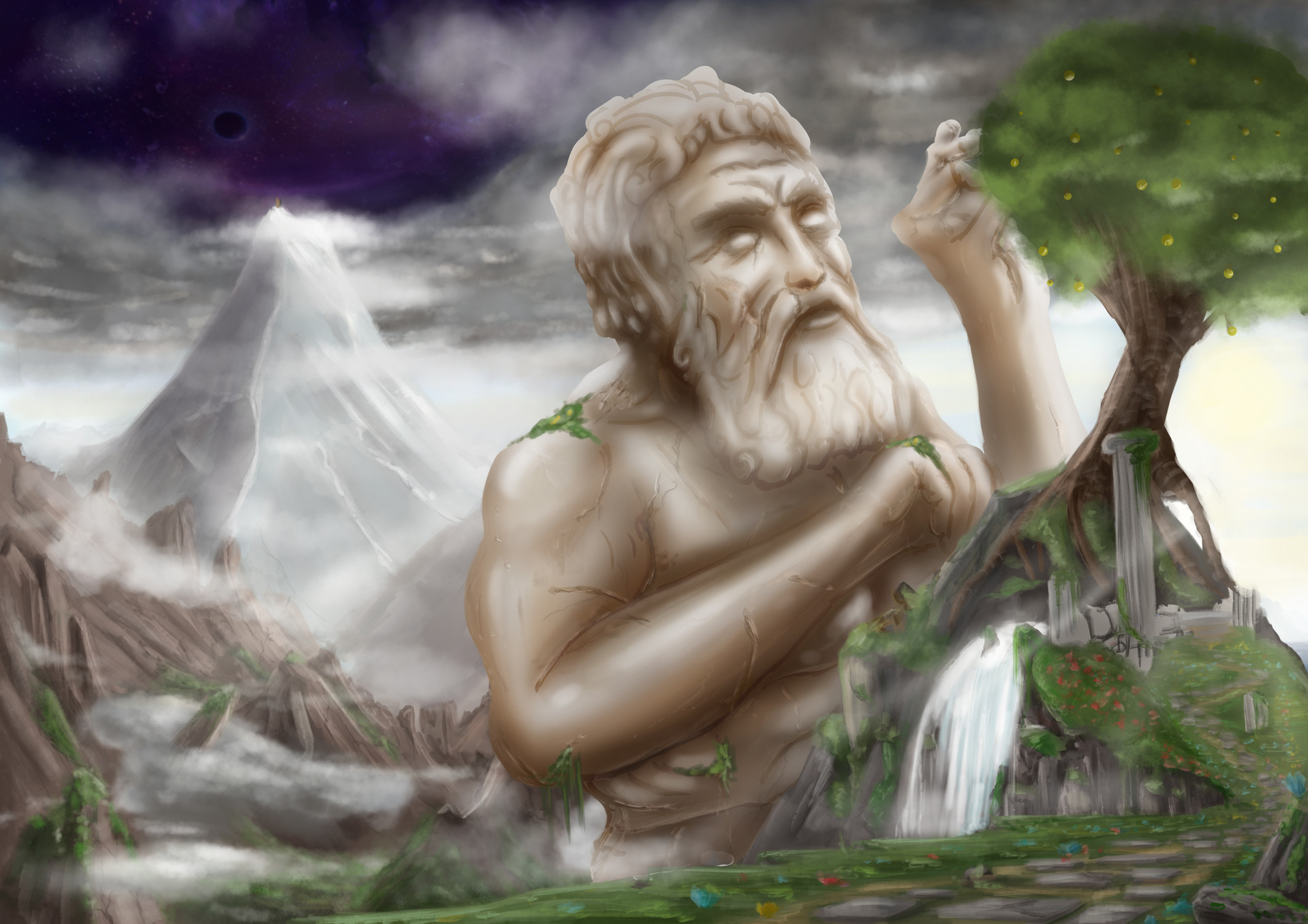 hesperides tree age mythology
