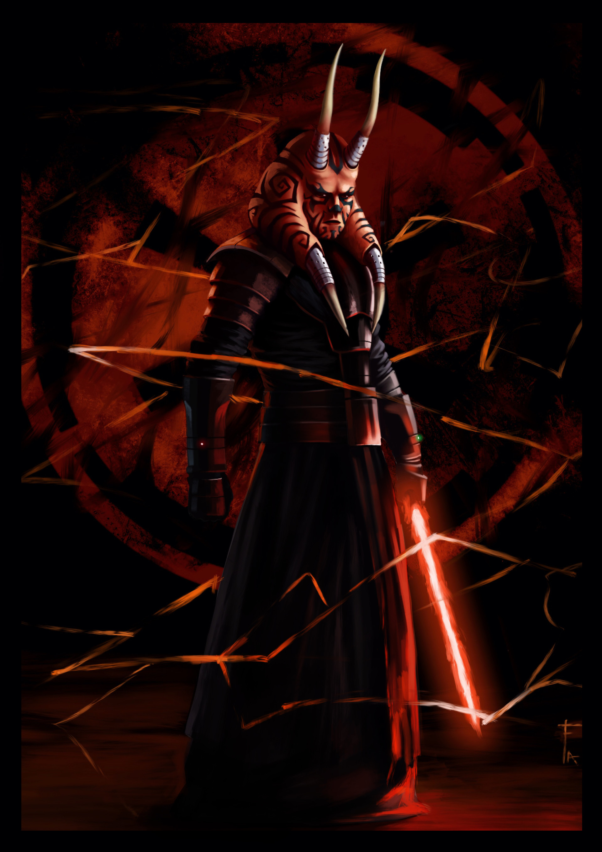 darth nihl lightsaber