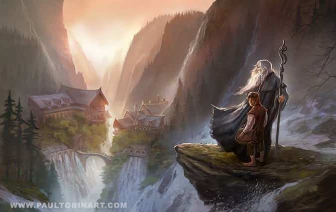 Overlooking Rivendell