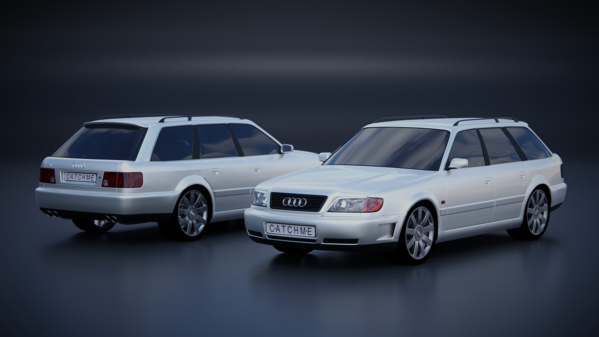 ArtStation - Audi A6 - WIP