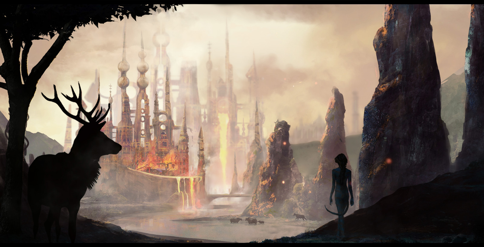lost in flames
