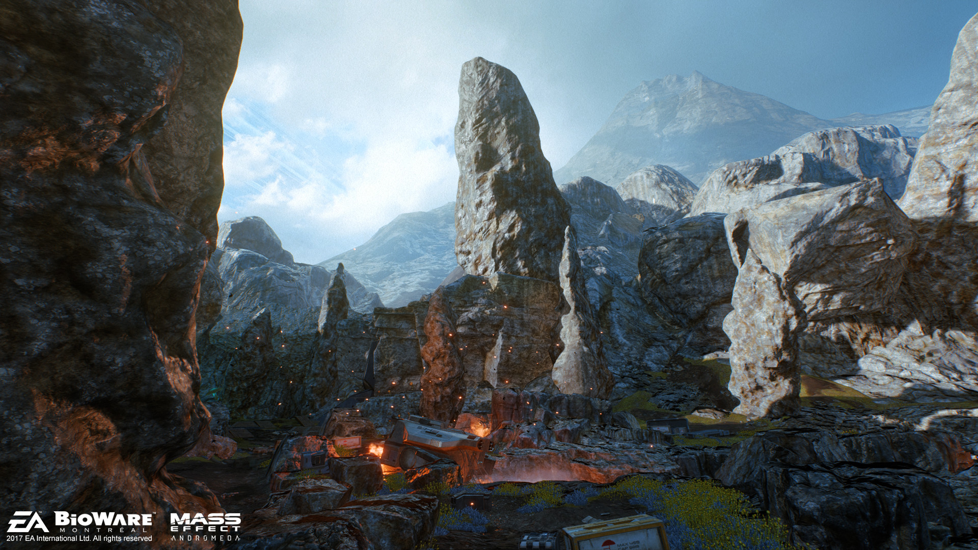 Artstation Mass Effect Andromeda Habitat 7 Environment