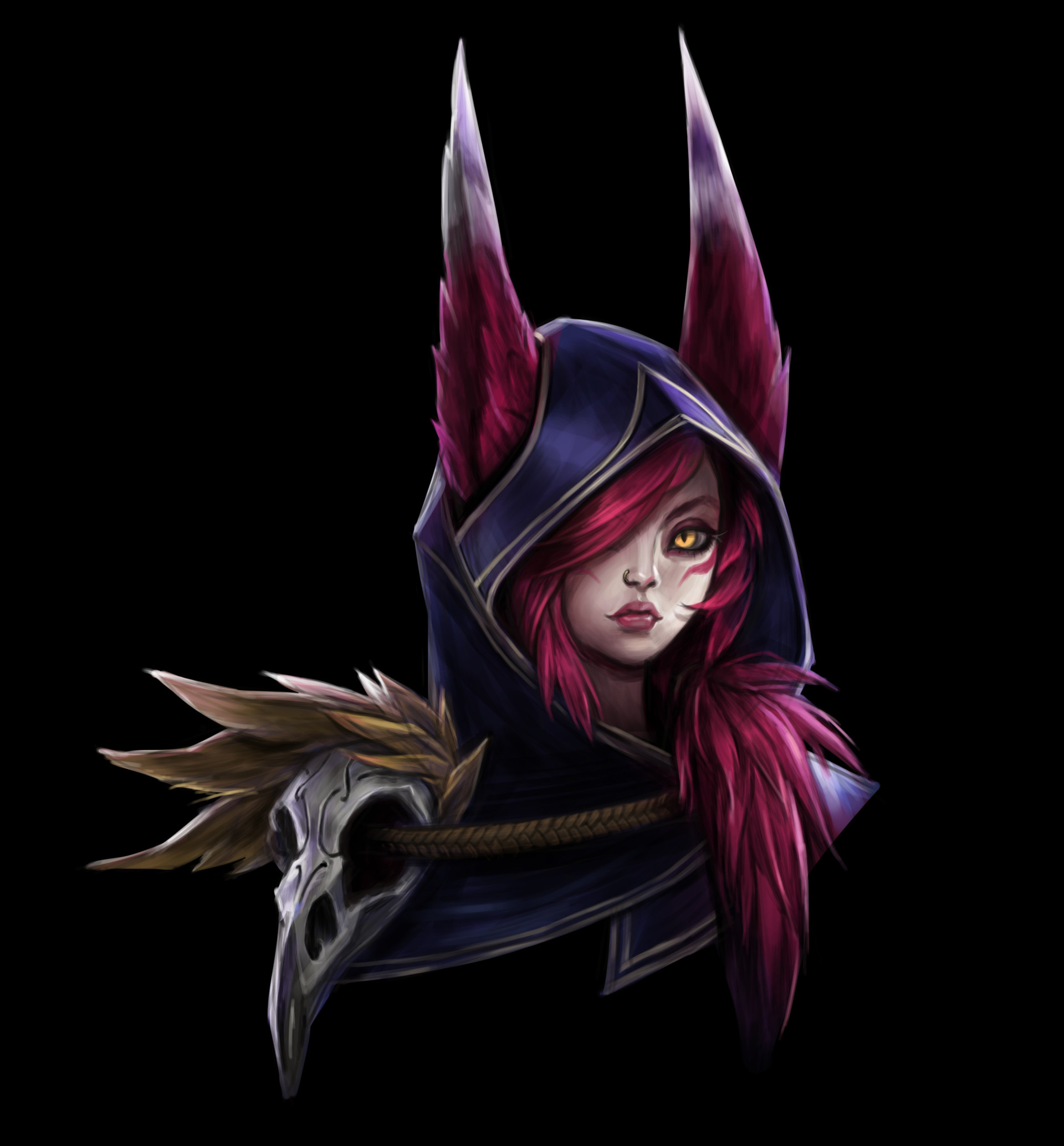 league of legends xayah figure