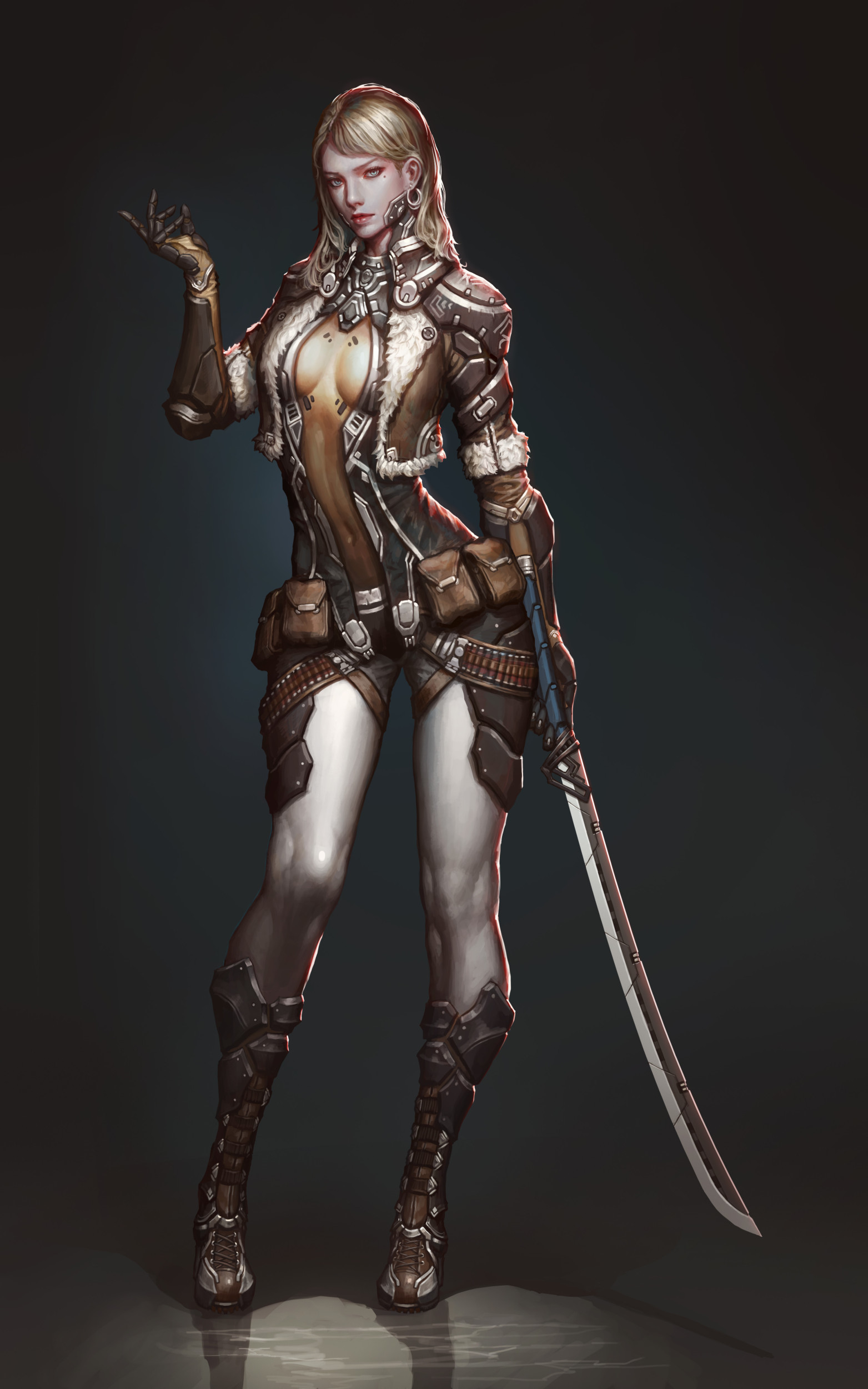 Artstation Sf Female Concept