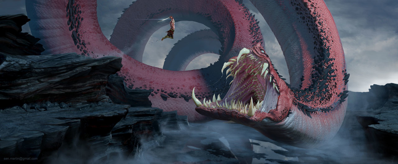 dinosaur with a thousand teeth