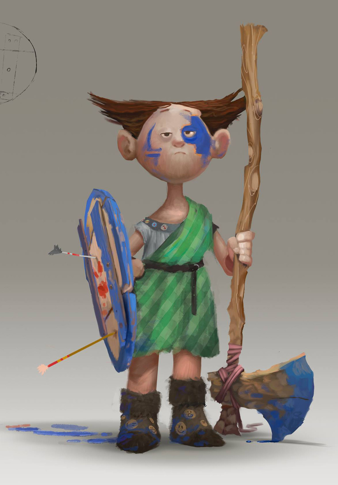 Viking Kid | Final Render