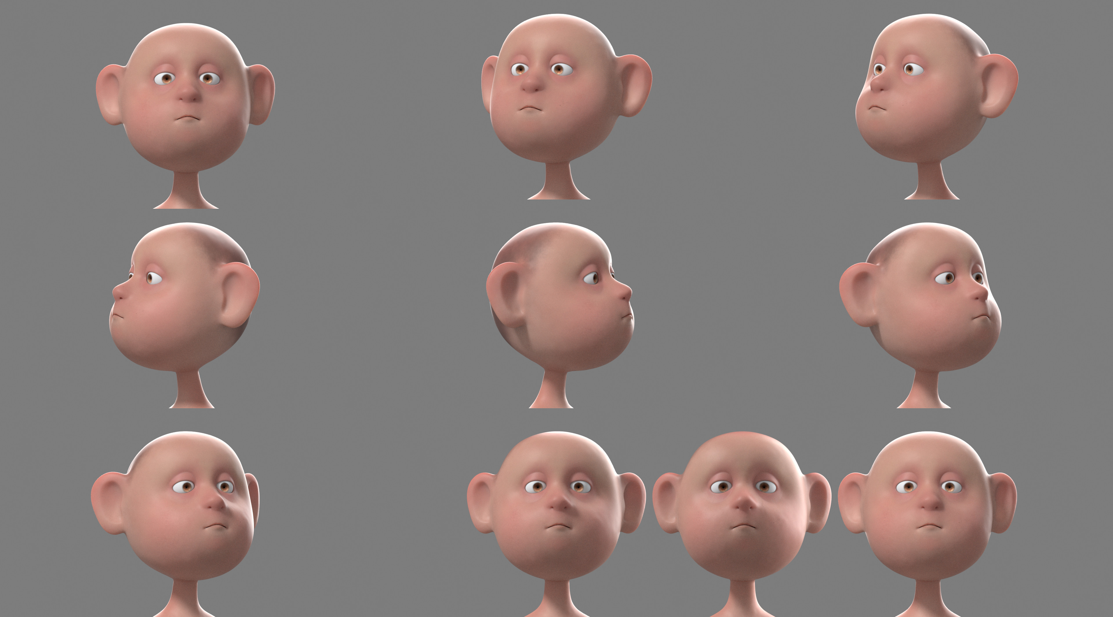 Test face shader
