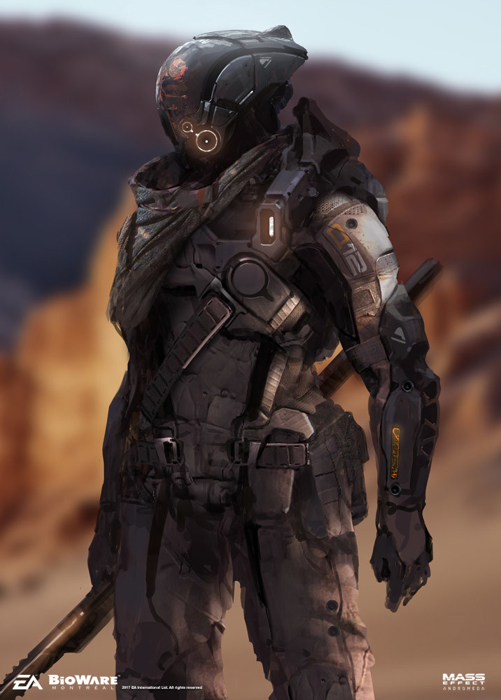 Mass Effect Andromeda - Early Pathfinder Concepts