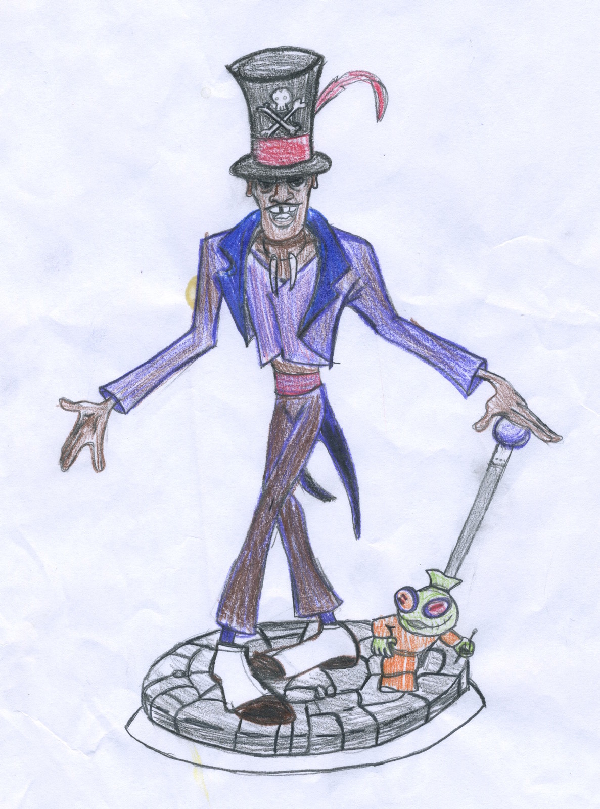 Shadow Man Dr Facilier Drawing