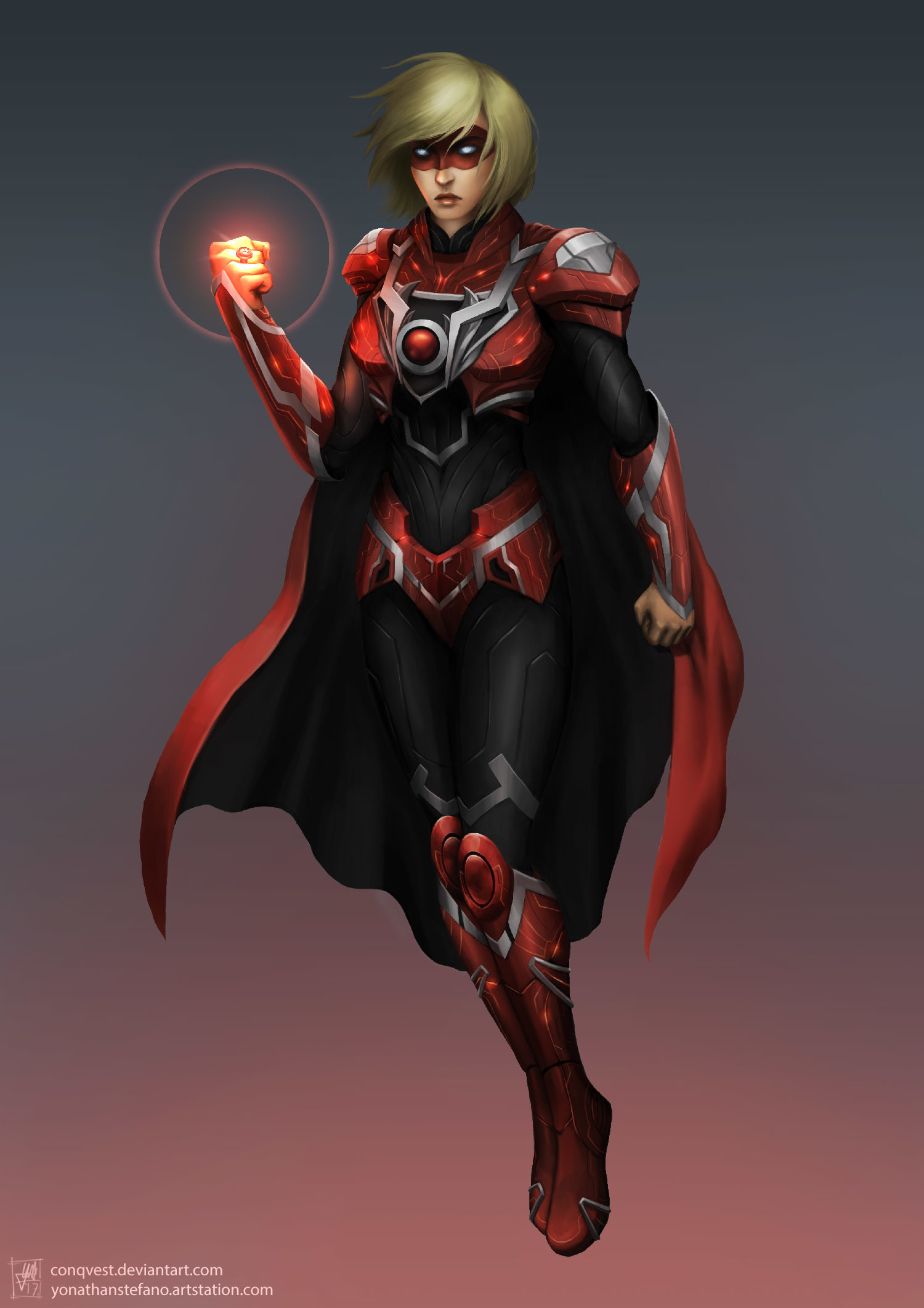 Red Lantern Supergirl