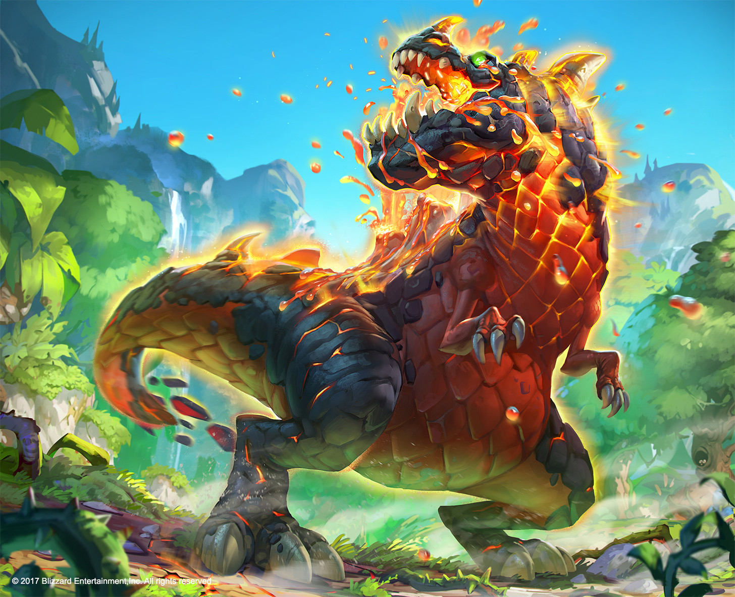 Artstation Volcanic Might Journey To Un Goro Rudy Siswanto