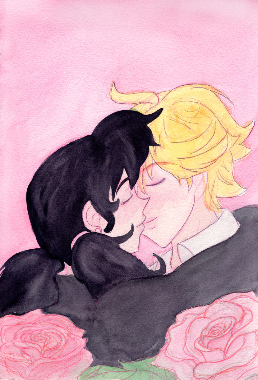 Artstation Love Square Kisses Eilonwy Kimball