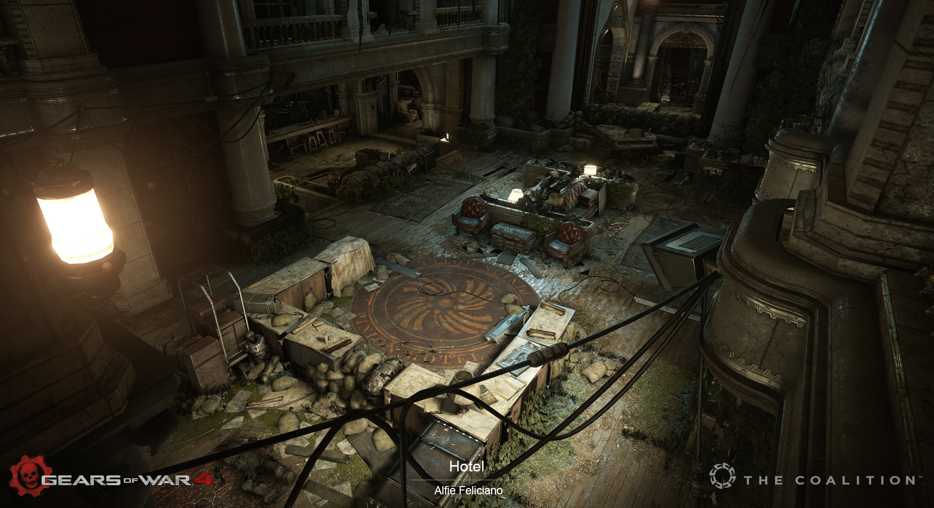 ArtStation - Gears of War 4 - Multiplayer Map: Checkout (DLC)