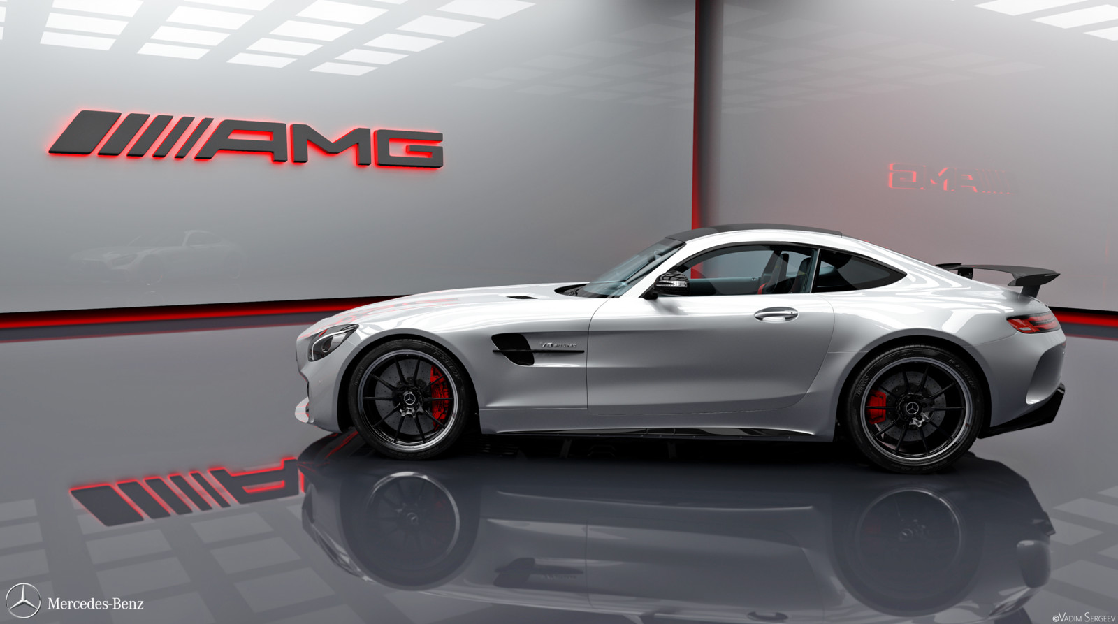 Мерседес AMG gt 2017