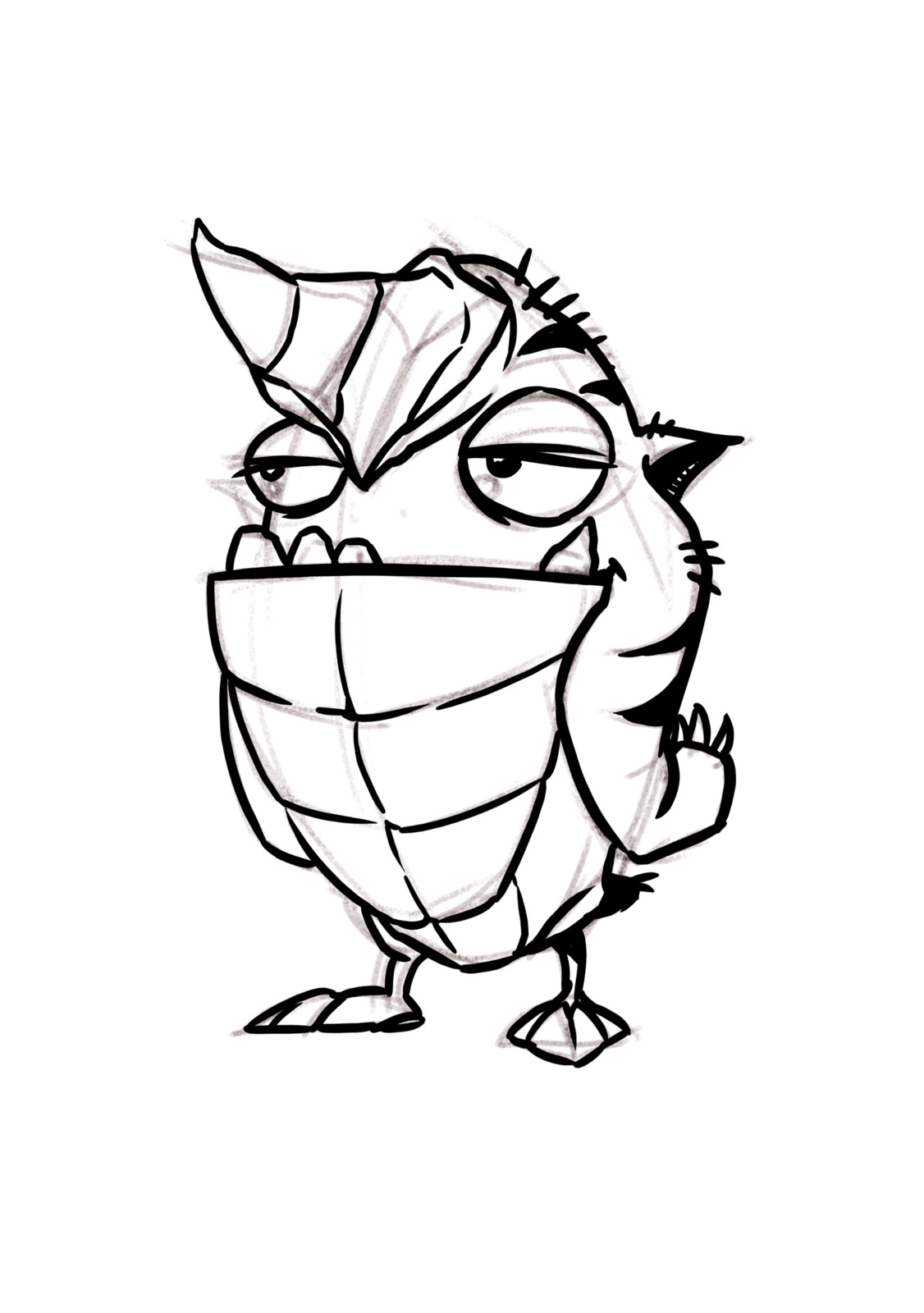 02 - Inking line work