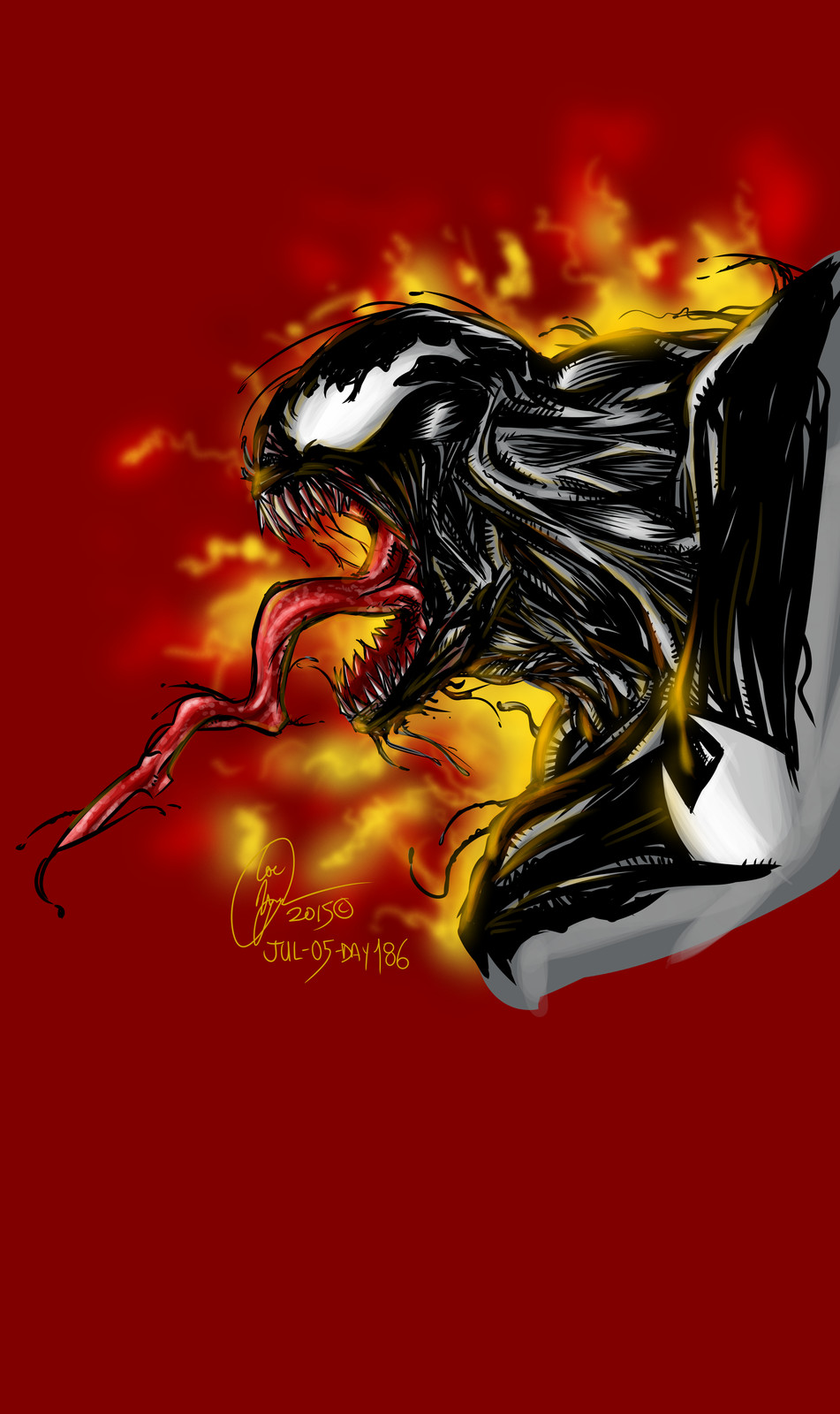 Venom on Fire :)