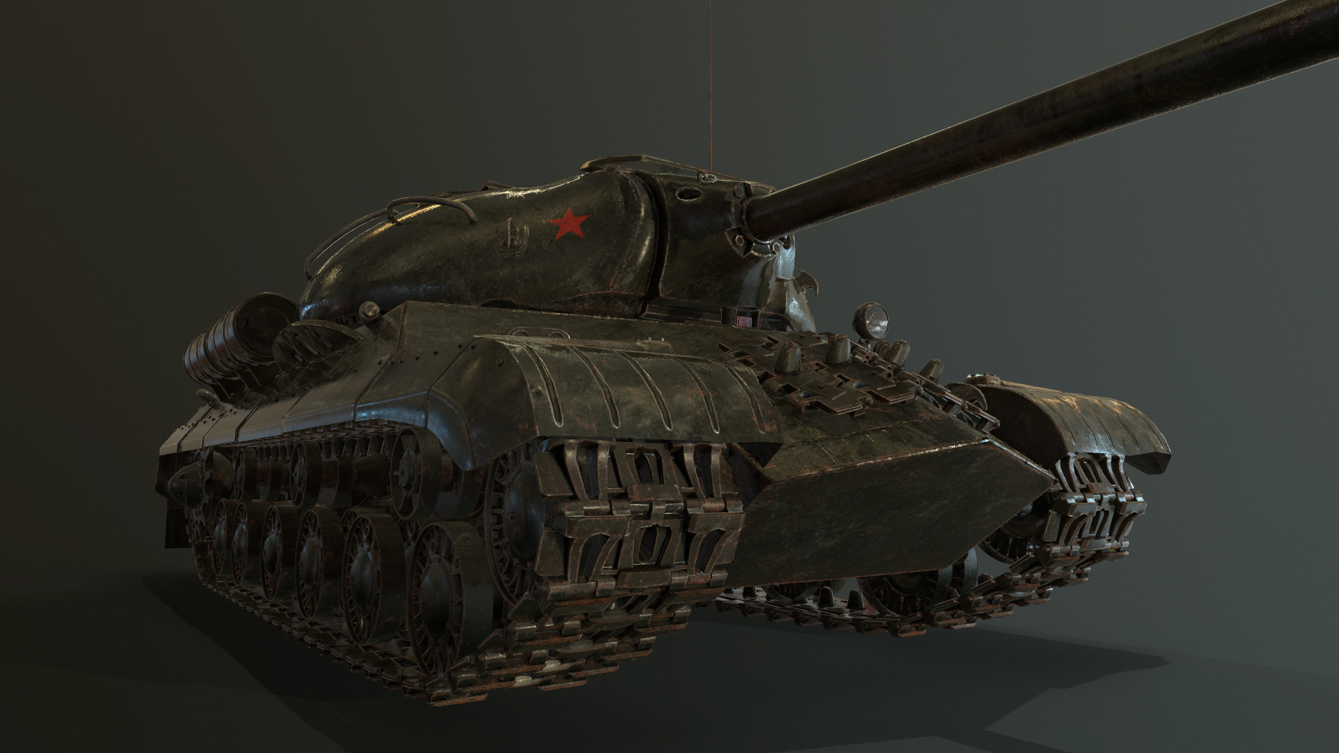 military tank artstation