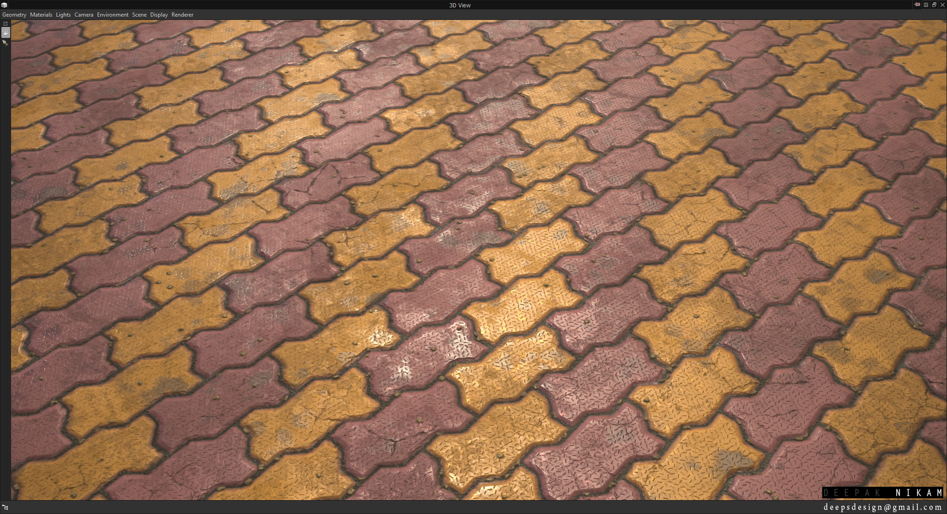 Artstation Paver Block Designs Deepak Nikam