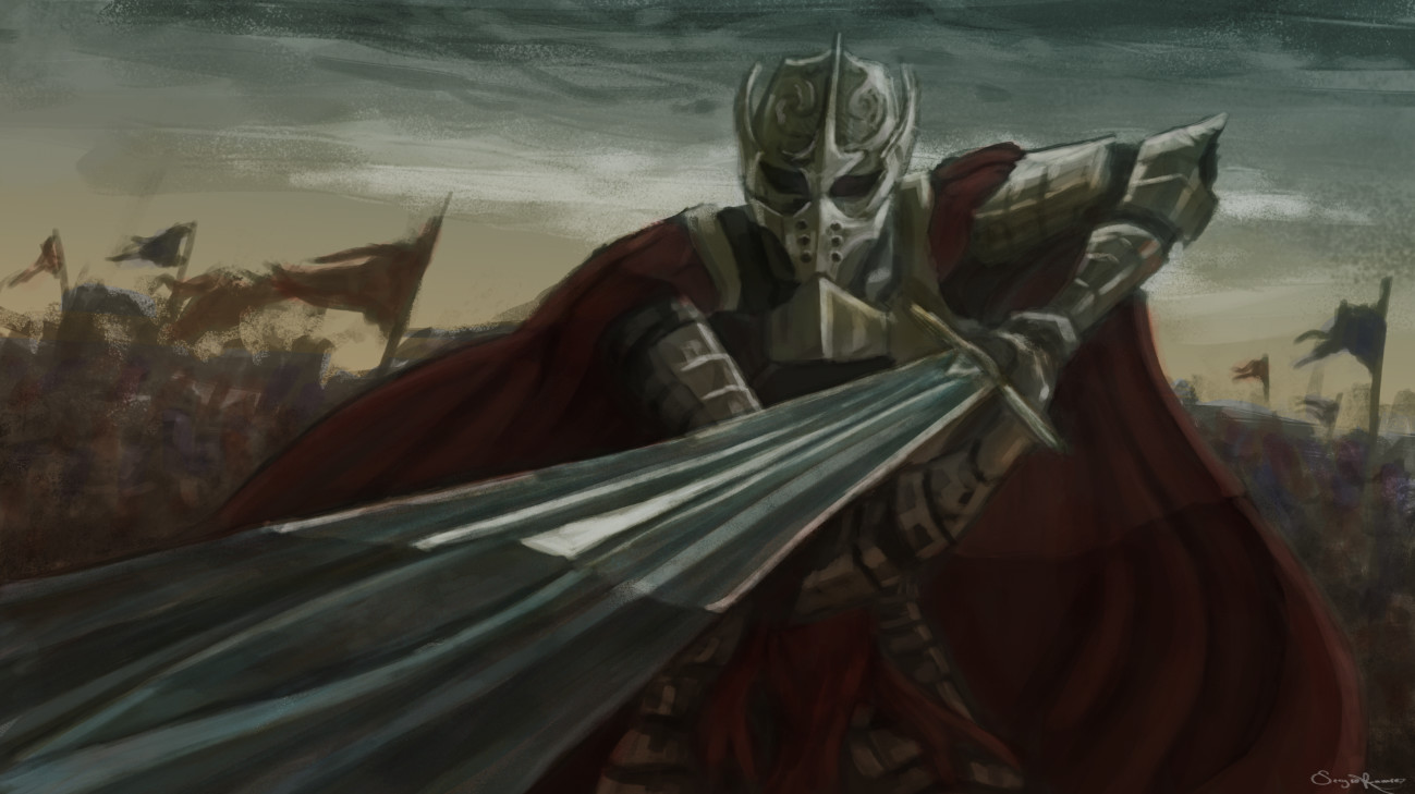 Godserg _art - Heroic knight
