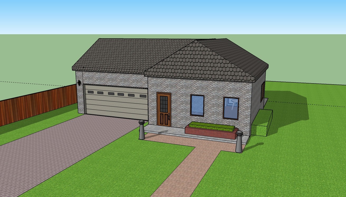 ArtStation Simple House 3D Model with SketchUp Devin Kruse