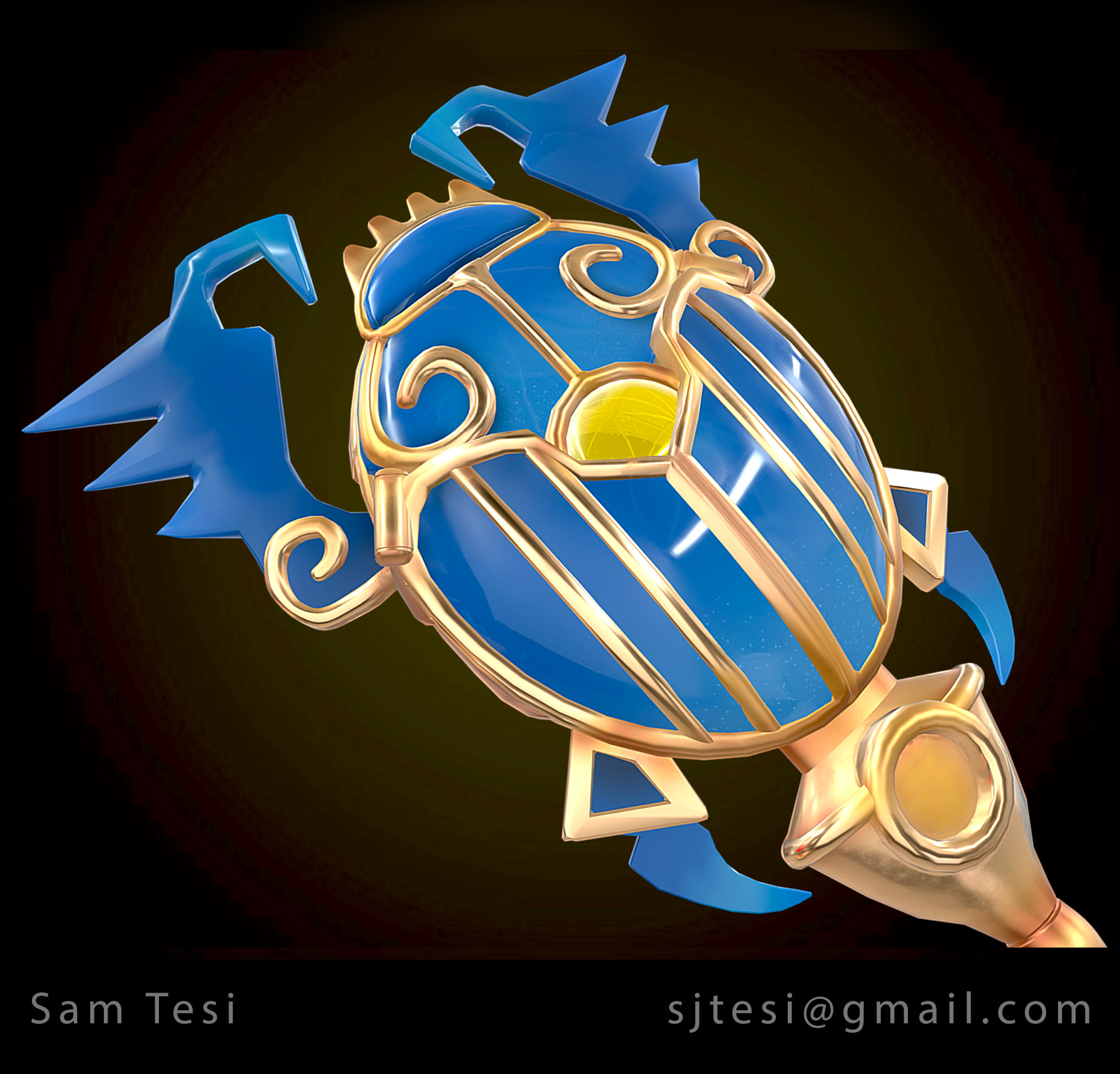 Sam Tesi - Scarab Staff