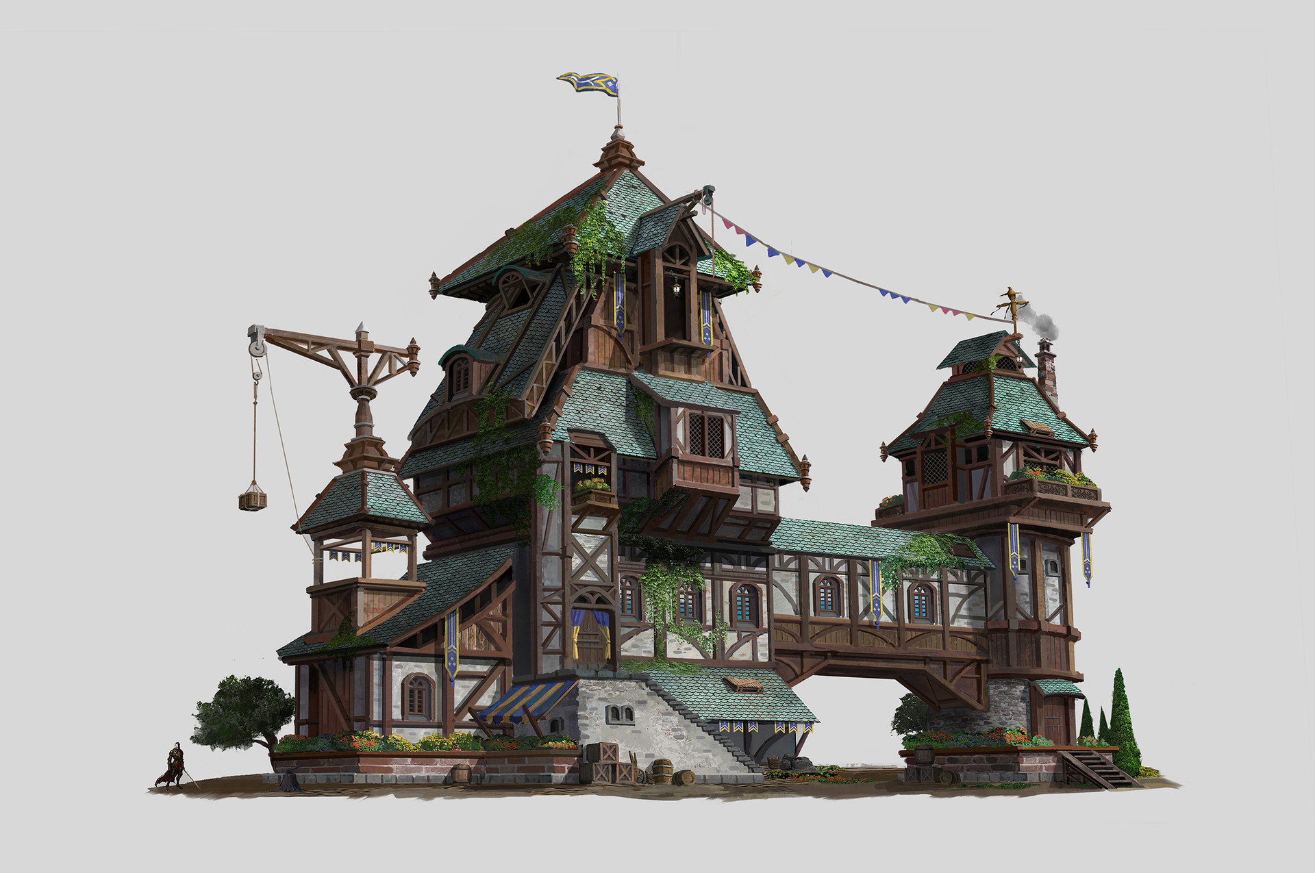 Pin By Lydia Mae On Buildings Fantasy Concept Art Fantasy House Fantasy Art Landscapes