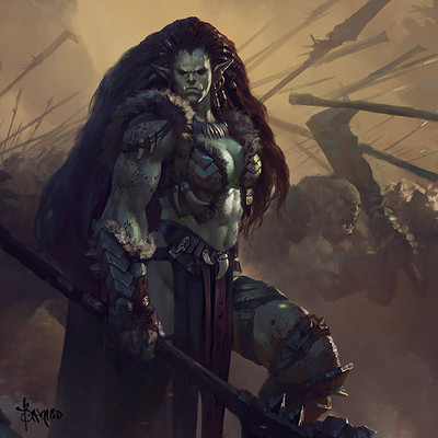 Bayard wu orc queen p