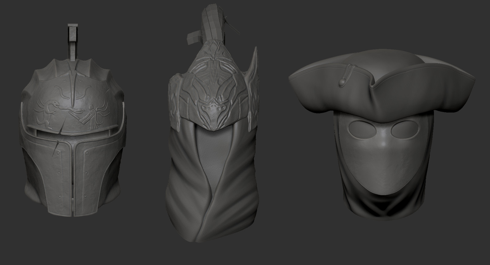 Adam A UE4 Dark Souls 3 Helmets