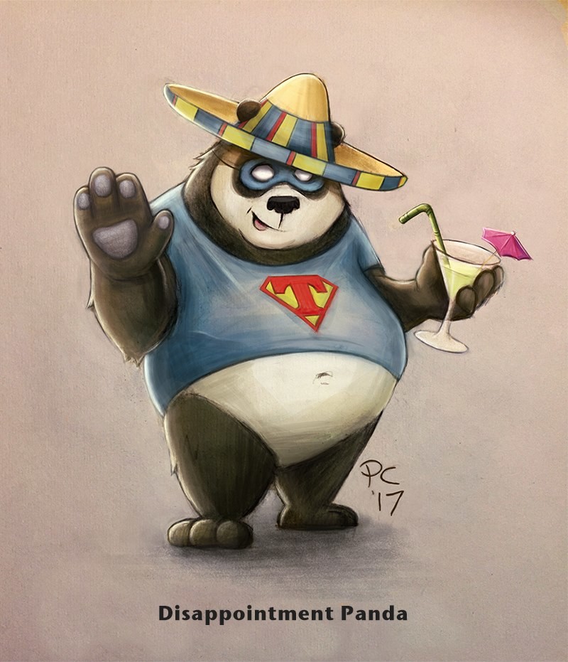 Disappointment panda hot sale t shirt