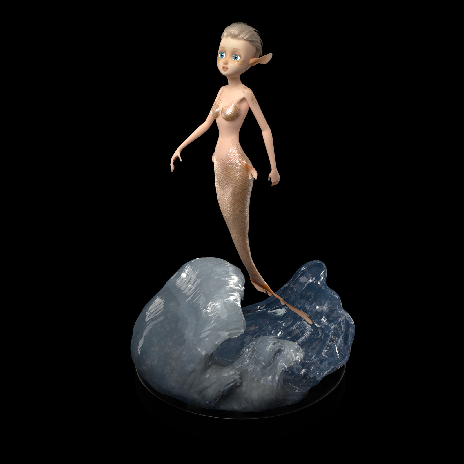 The mermaid 