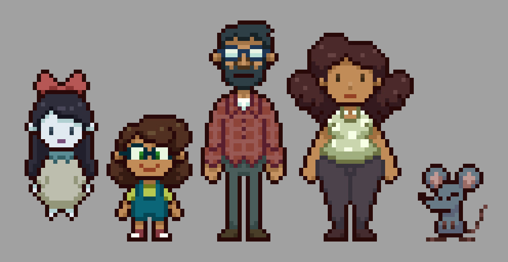 personal project characters