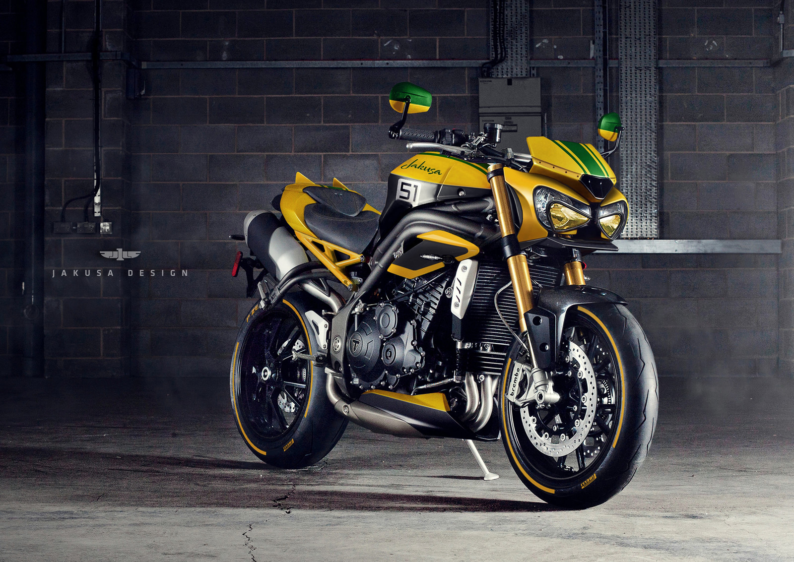 JAKUSA DESIGN Speed Triple GTR