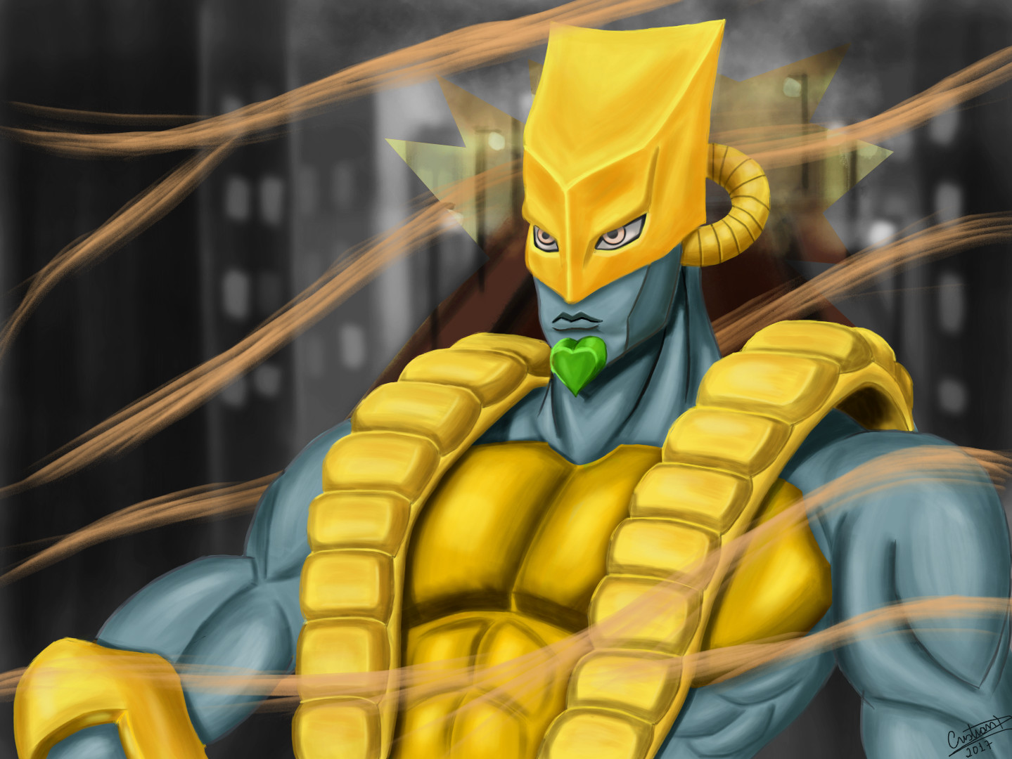 ArtStation - Za Warudo / The World - JoJo fan art ...
