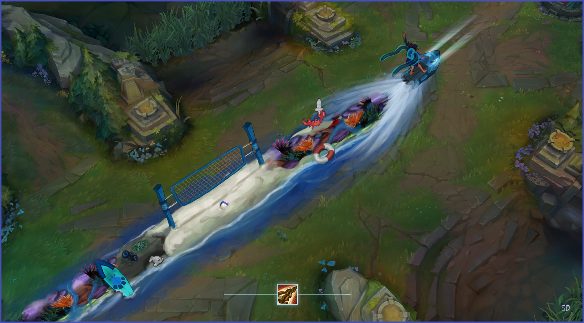 Pool Party Taliyah [fanart] - 1920 x 1062 jpeg 422kB