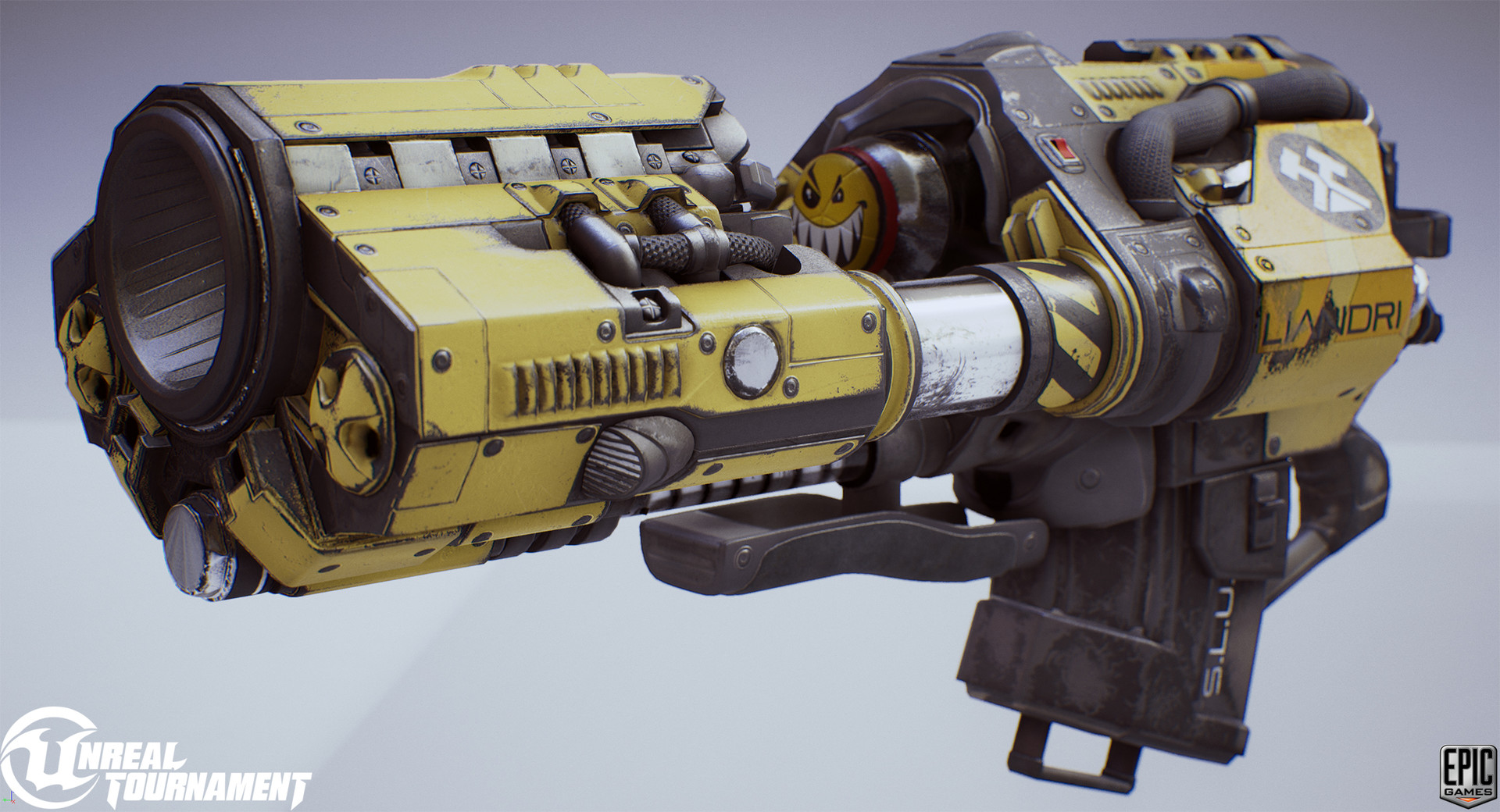 Unreal Tournament Flak Cannon Materials by Josh Marlow