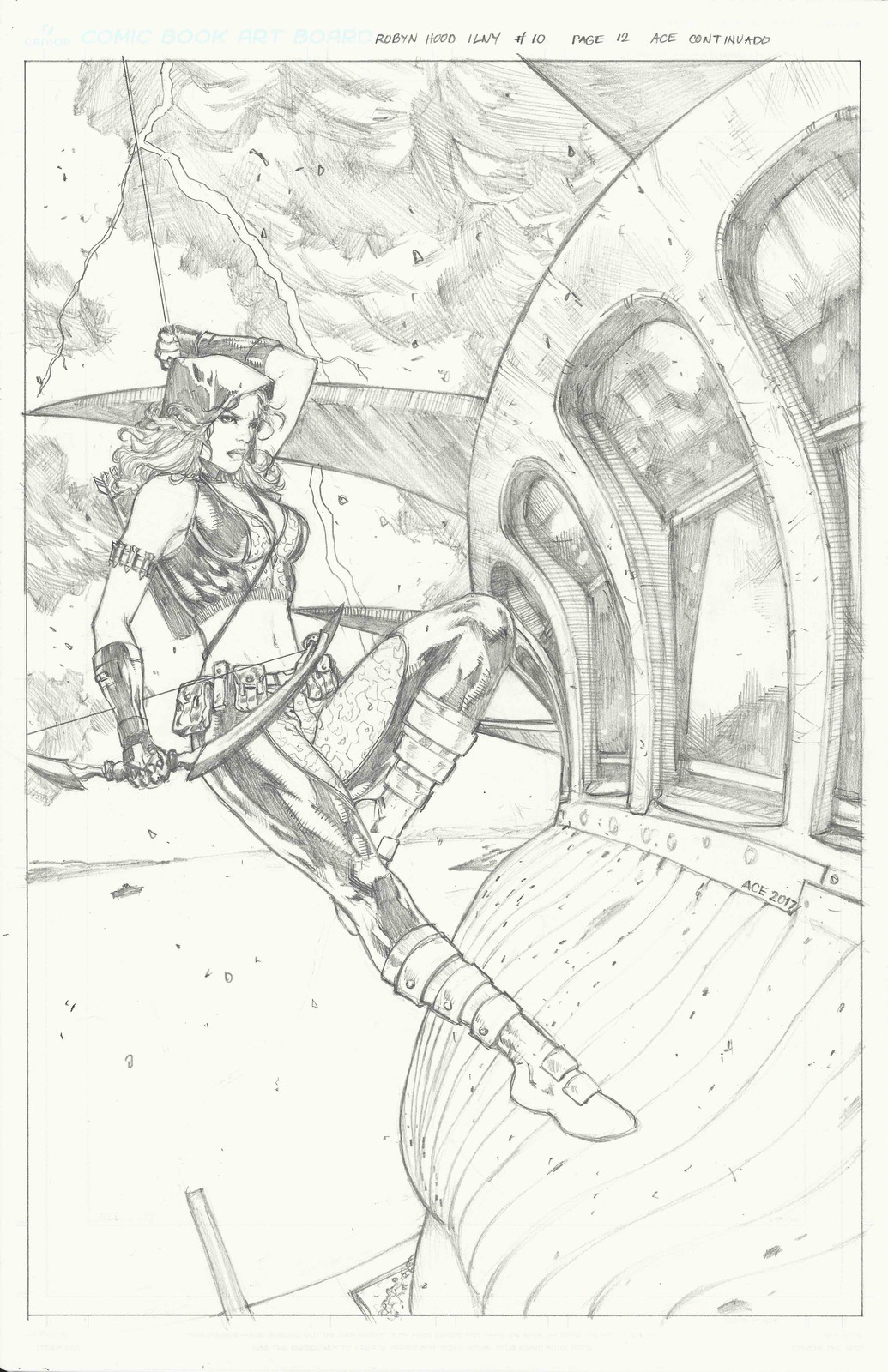 Page 12 of Robyn Hood I Love New York from Zenescope Entertainment.