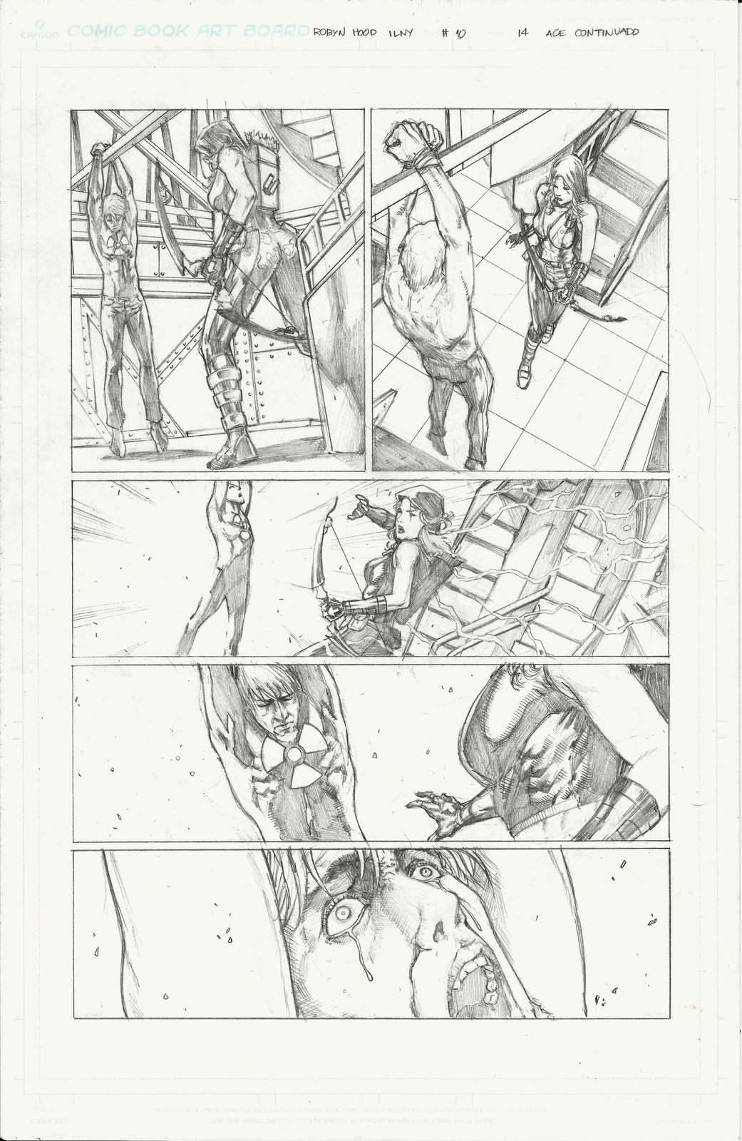 Page 14 of Robyn Hood I Love New York #10 from Zenescope Entertainment.