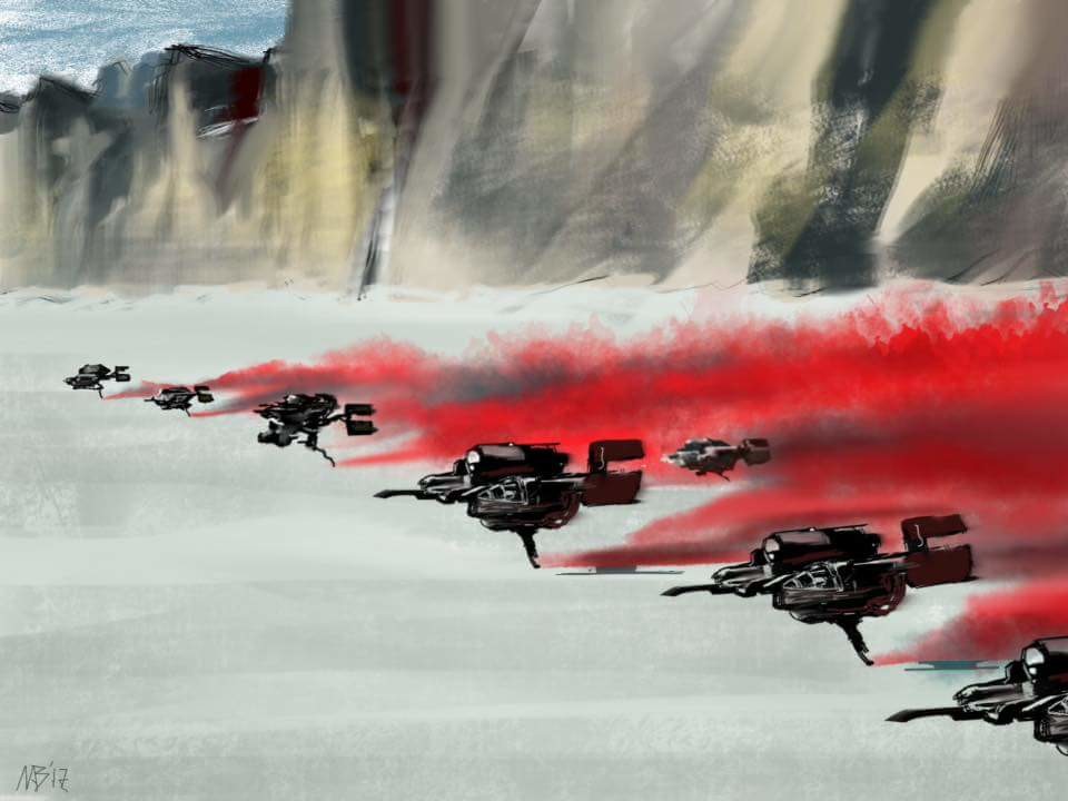 Neil Brady Star Wars The Last Jedi Red Alert