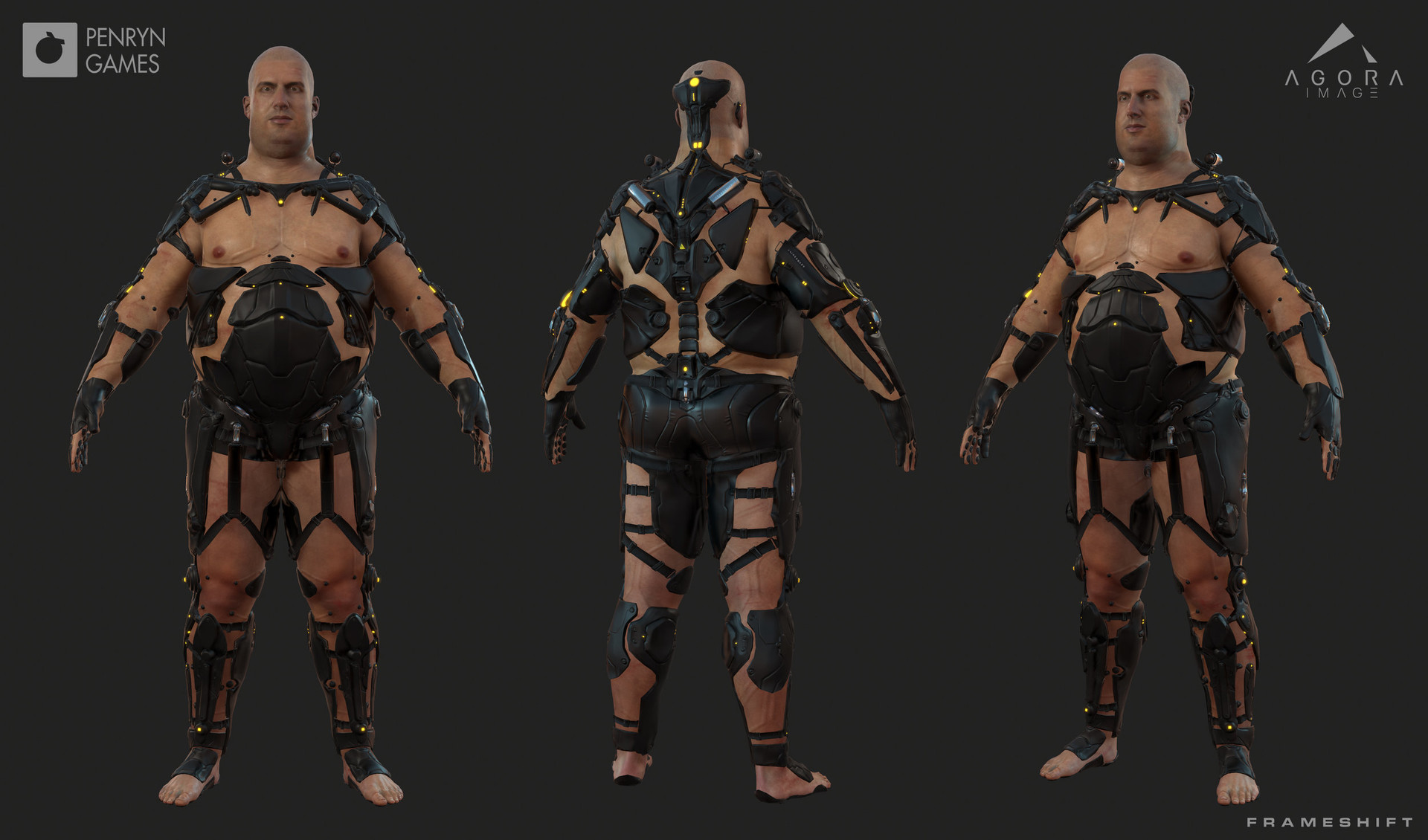 Haitham zaki - Frameshift - 3D Character Models
