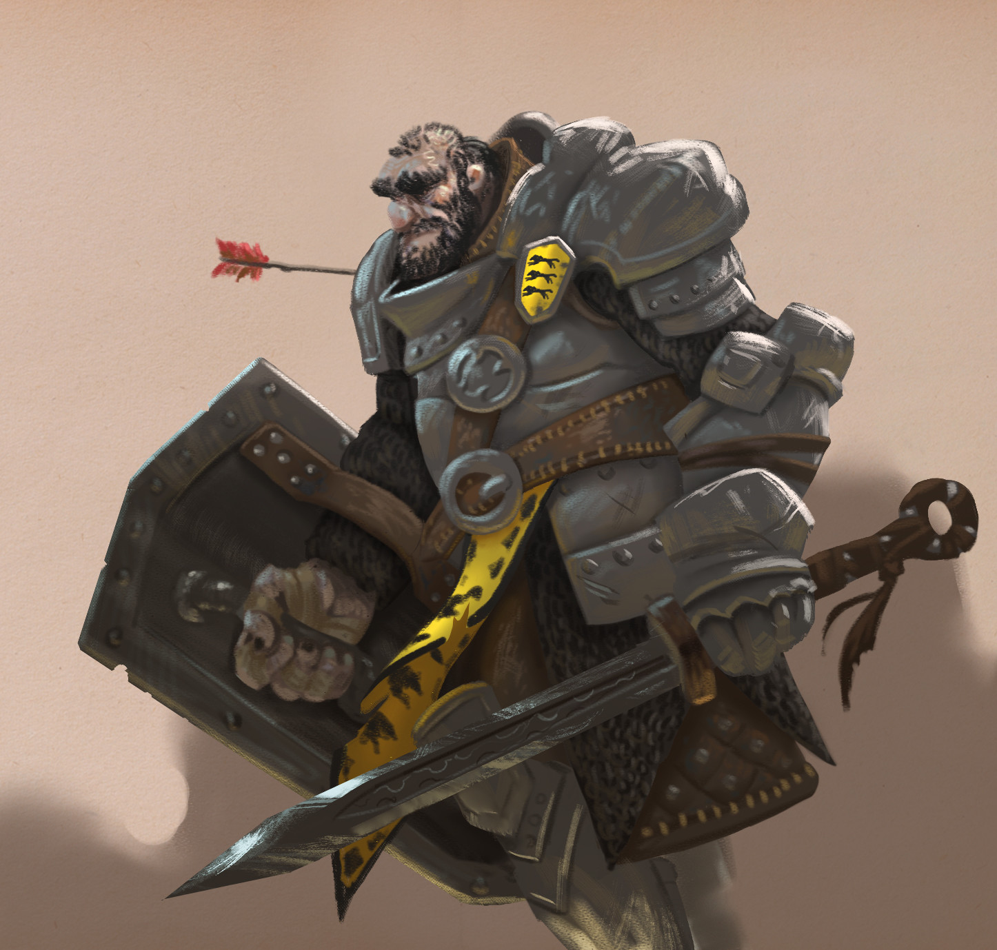 Game of Thrones The Mountain (Gregor Clegane) redesign by omer sharon r/ImaginaryWesteros