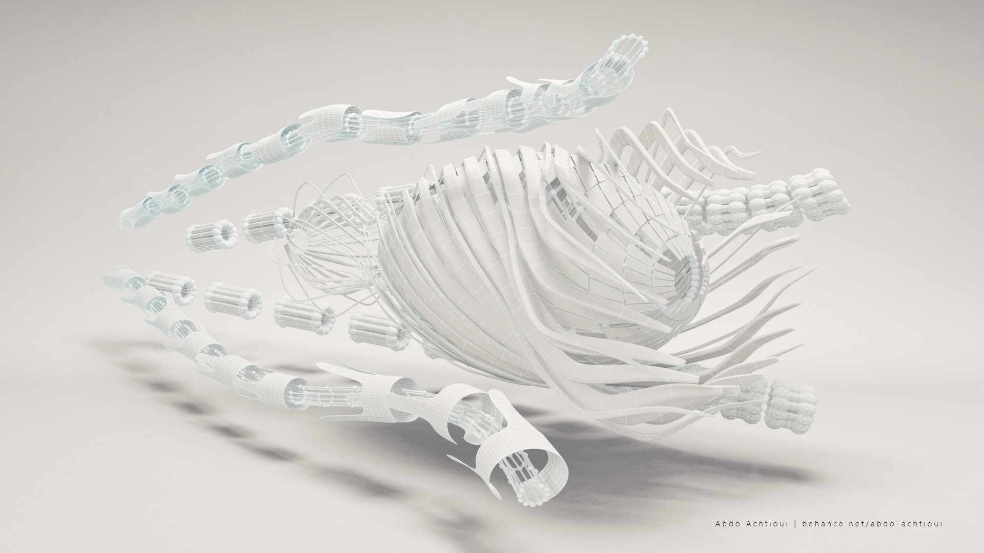 Artstation Abstract Motion Graphic V1 Abderazak Achtioui