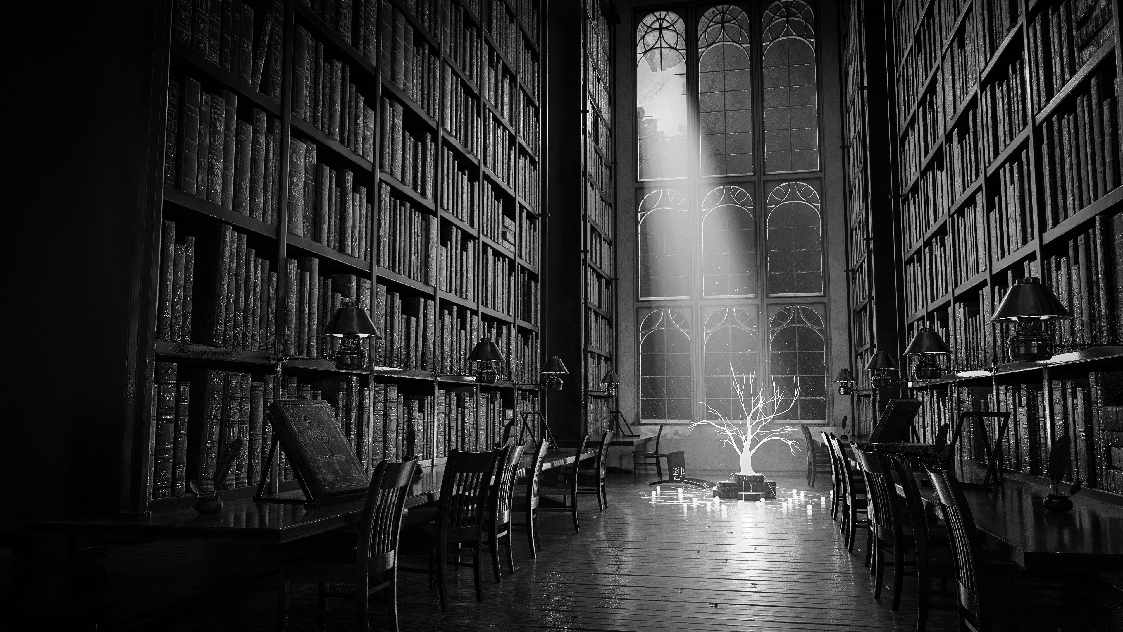 Nightmare of Knowledge B&amp;W