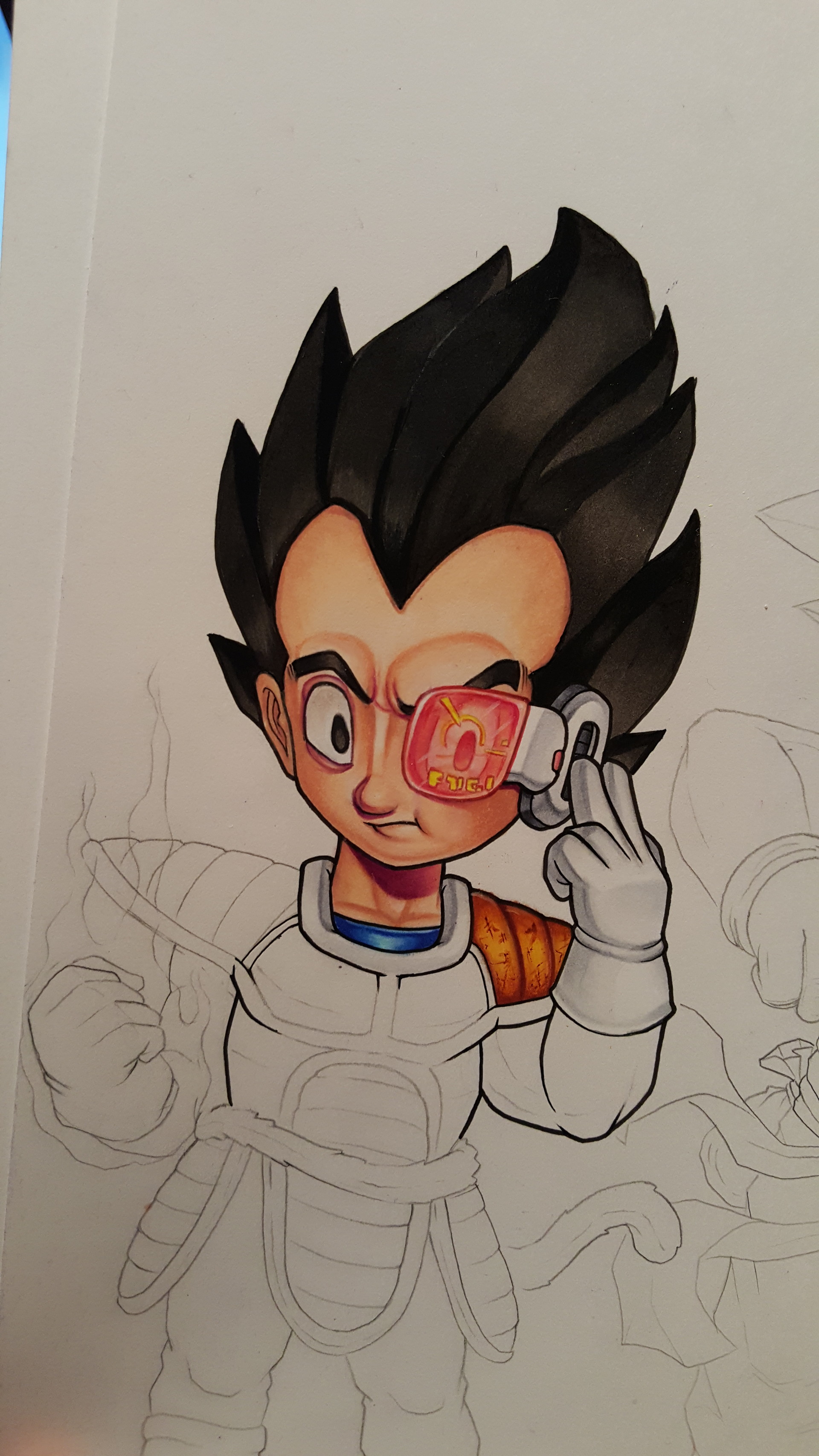 Artstation Saiyan Pride Fuzzimus Grime